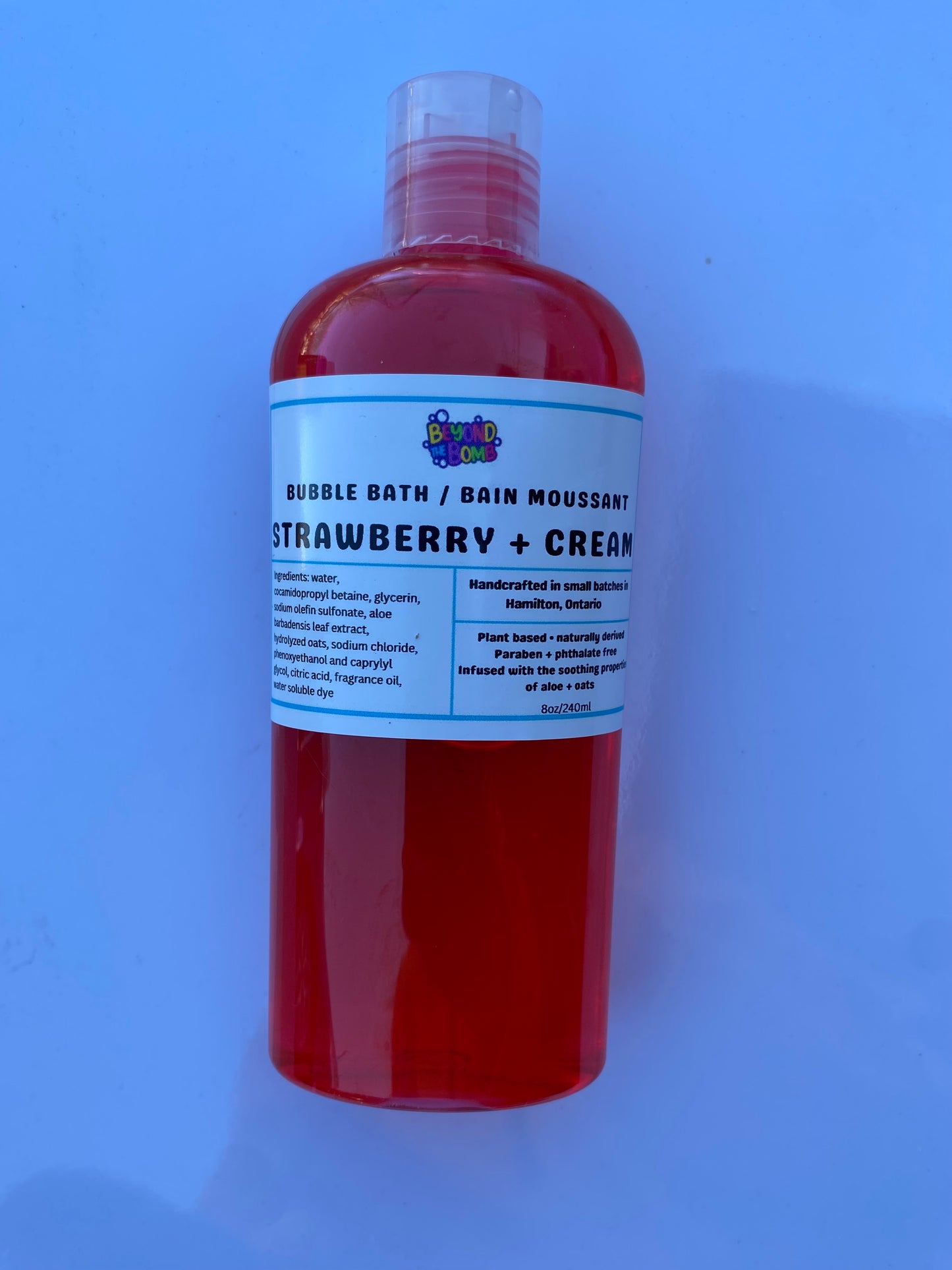 Strawberry + Cream bubble bath