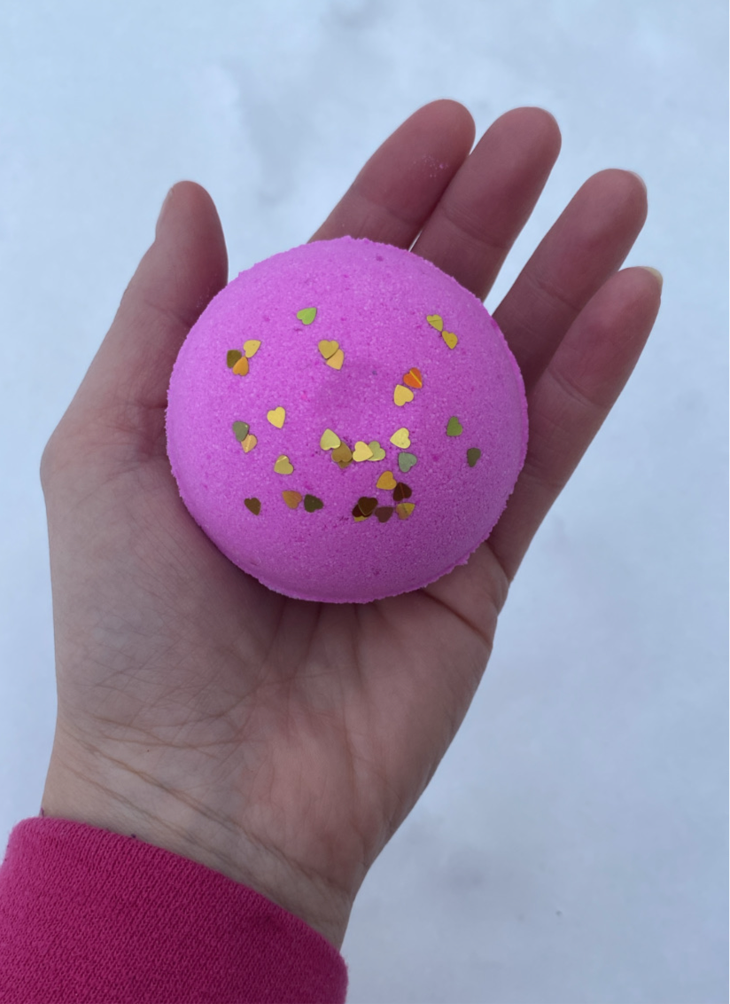 Pink Mimosa Bath Bomb