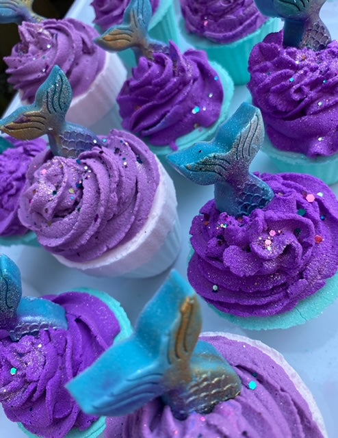 Bath Bomb Bubble Cupcake