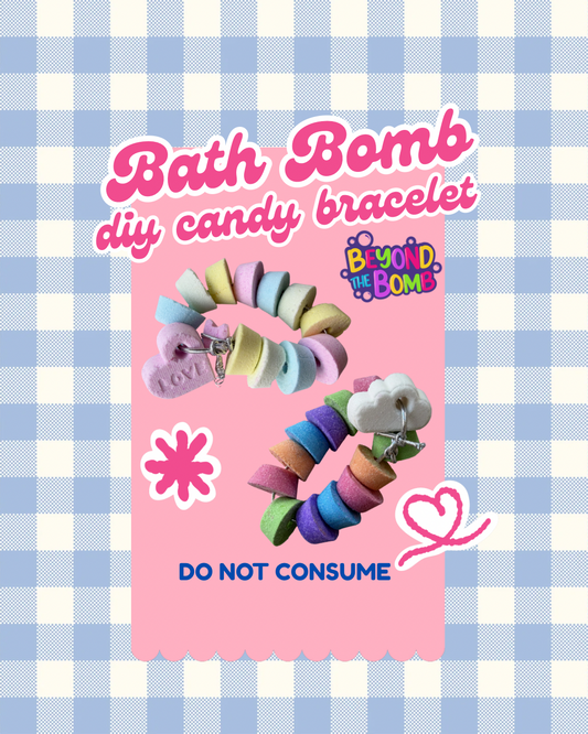 DIY Bath Bomb Candy Bracelet